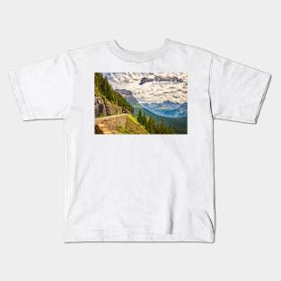 Glacier National Park Kids T-Shirt